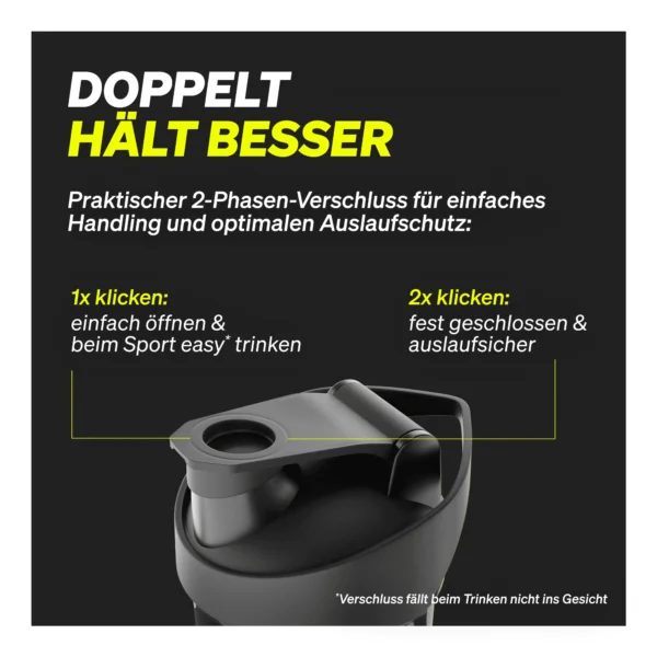 Protein Shaker BPA FREI – Bild 4