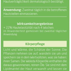 WELEDA Bio Birke Anti Cellulite Öl 100ml - Naturkosmetik Hautpflege Körperöl mit Jojobaöl strafft & festigt die Haut. Massageöl mit dermatologisch bestätigter Wirkung aktiviert den Hautstoffwechsel