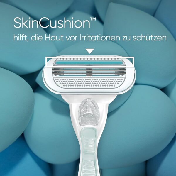 Gillette Venus Smooth Sensitive Rasierer Damen, Damenrasierer + 2 Rasierklingen – Bild 3