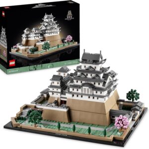 LEGO Architecture Burg Himeji, Modellbausatz für Erwachsene, Wahrzeichen-Kollektion, Set für Fans kreativer Gartenarbeit und japanischer Kultur, mit Kirschblütenbaum, Geschenk für Sie und Ihn 21060