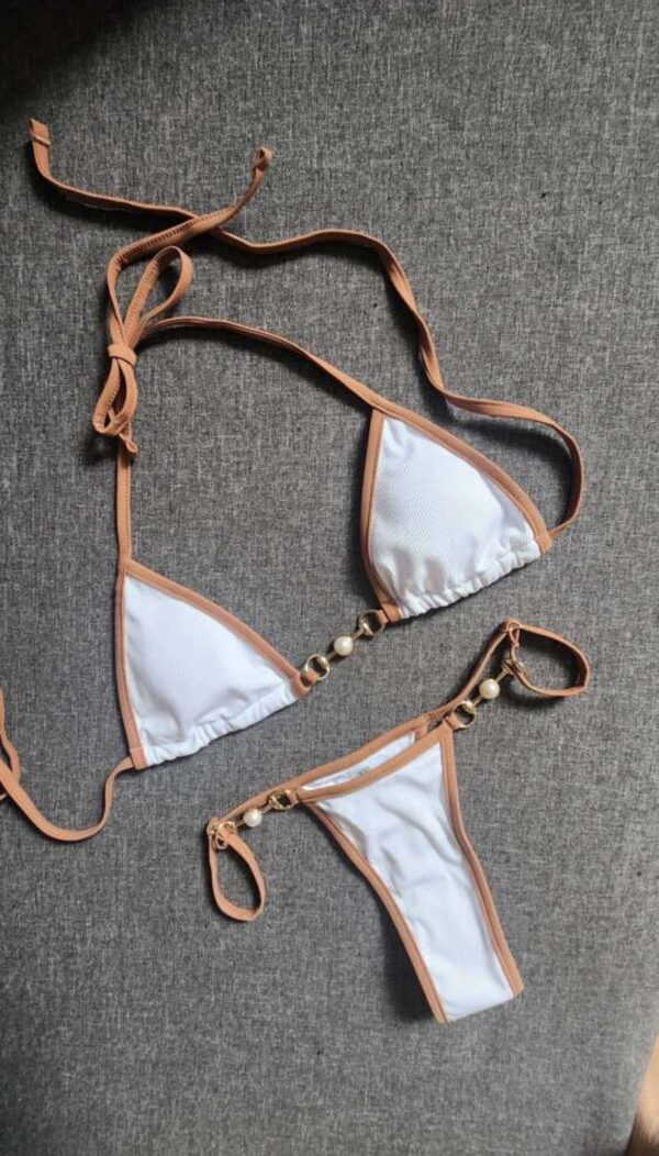 Bikini white bronce ~ M
