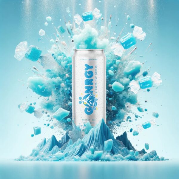 Arctic Ice - GÖNRGY Energy Drink by MontanaBlack 12x 500ml – Bild 2