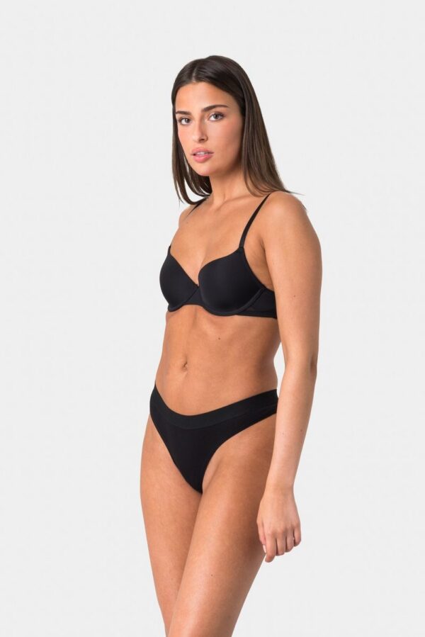 ELSIE String Unterhosen Damen String Tanga Damen aus 95% Baumwolle mit Stretch (Packung, 5-St., 5er-Pack Größe S) Bequeme Unterwäsche Frauen Slip Damen – Bild 2