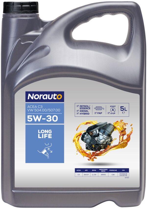 Norauto 5W-30 C3 504-507, 5L
