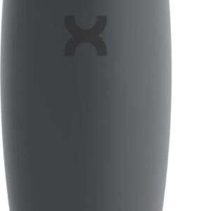 Eiweiß Shaker Flasche Neue Edition – Isolierte Edelstahl-Wasserflasche und Mixerbecher, 550ml, Graphitgrau