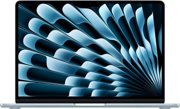Apple MacBook Air (13", Apple M4 Chip mit 10‑Core CPU und 8‑Core GPU, 16GB Gemeinsamer Arbeitsspeicher, 256 GB) - Himmelblau