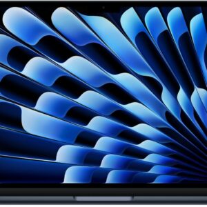 Apple MacBook Air (13", Apple M4 Chip mit 10‑Core CPU und 8‑Core GPU, 16GB Gemeinsamer Arbeitsspeicher, 256 GB) - Mitternacht