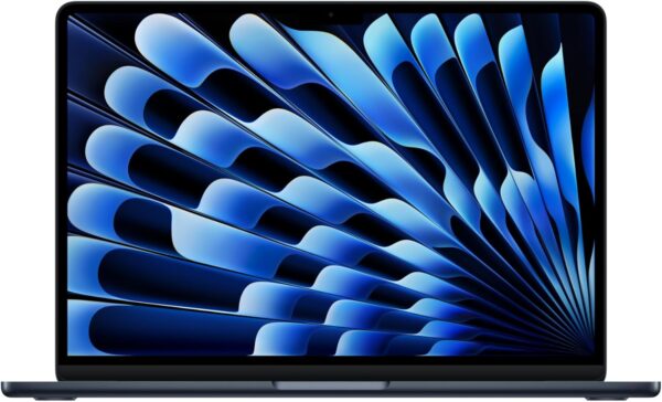 Apple MacBook Air (13", Apple M4 Chip mit 10‑Core CPU und 8‑Core GPU, 16GB Gemeinsamer Arbeitsspeicher, 256 GB) - Mitternacht