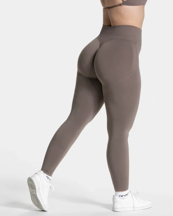 TEVEO Femme Sculpt Scrunch Leggings "Mokka“ – Bild 2