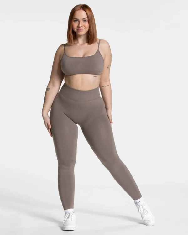TEVEO Femme Sculpt Scrunch Leggings "Mokka“