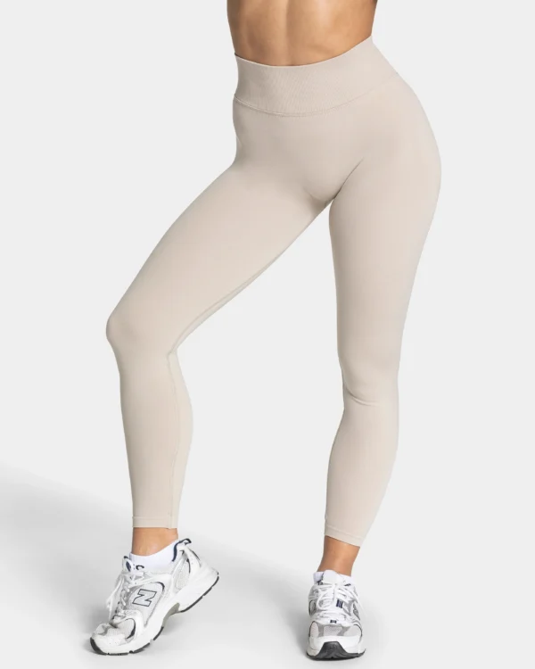 TEVEO Femme Sculpt Scrunch Leggings "Cream" – Bild 2