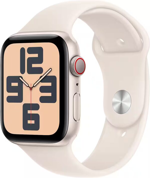 APPLE Watch SE (2024) Smartwatch Bildschirmdiagonale: 44 mm mit e-sim