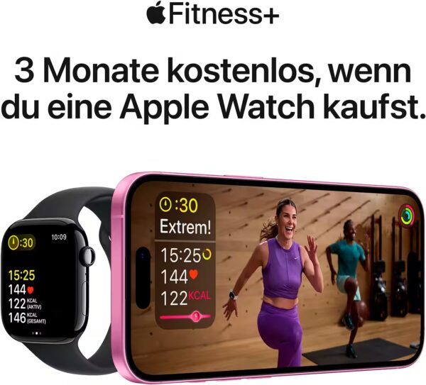 APPLE Watch SE (2024) Smartwatch Bildschirmdiagonale: 44 mm mit e-sim – Bild 6