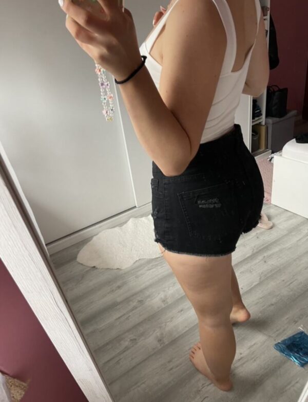 Shorts, hotpens Damen schwarz • L – Bild 3