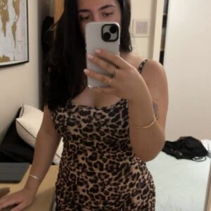 Spaghetti Kleid Leopard 🐆 in L