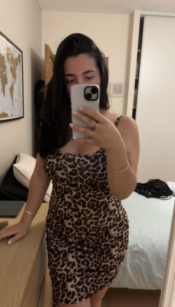 Spaghetti Kleid Leopard 🐆 in L
