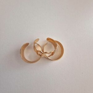 Fußringe in Gold Optik 3 Stück gebraucht
