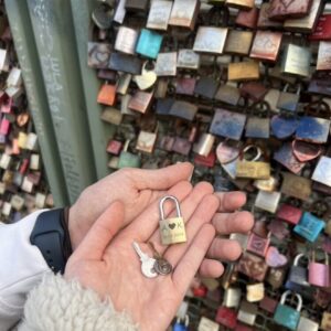 🔒 Personalisierbares Metall-Liebesschloss mit Gravur – Dein einzigartiger Liebesbeweis! 💘