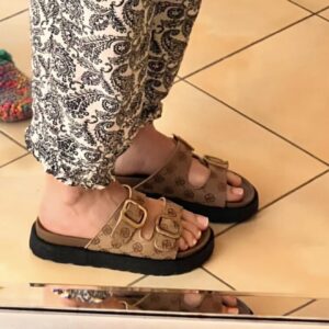 👡 Damen Plateau-Sandalen – Größe 37