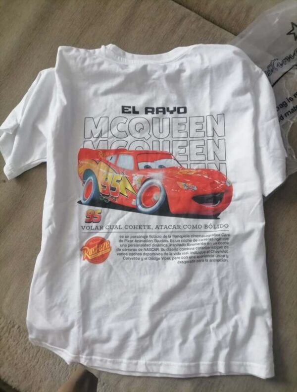 Tshirt Herren, Lighnight Mcqueen getragen in M